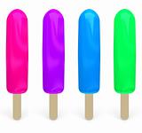 Color popsicles