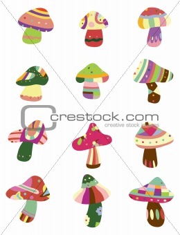cartoon Mushrooms icon