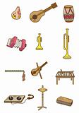 cartoon Musical instrument icon