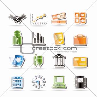 Simple Business and Office icons