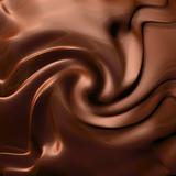 Dark chocolate swirl