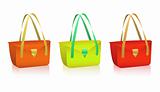 Vector colorful bags 