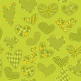 seamless pattern isolated hearts