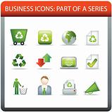 business icon series 5 recycle and conserve