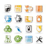 Simple Server Side Computer icons