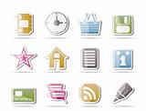 Internet and Website Icons