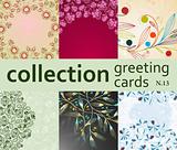 collection greeting cards