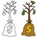 Sapling Money Tree