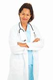 Female Physician Isolated