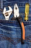 tools and jeans