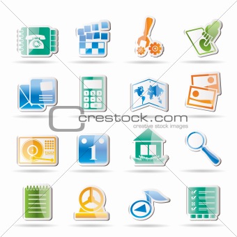 Mobile Phone and Computer icon