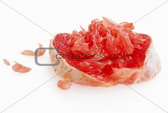 Cleared red grapefruit