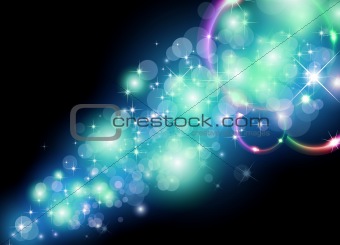 Glowing Light for Christmas Festive Backgrounds