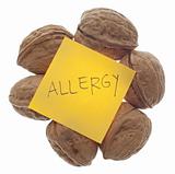 Nut Allergy Warning