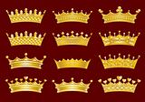 Golden crowns