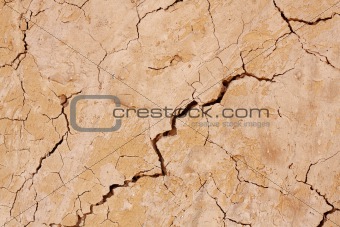 Dry cracked texture