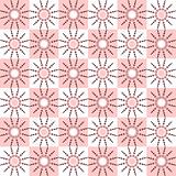 Seamless checked pattern with dots design.