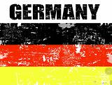 Germany grunge flag