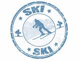 Ski stamp
