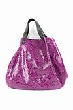 purple women bag