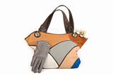 women bag with gloves