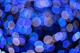 Abstract background of blue circles