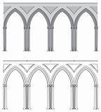 Gothic arch and column