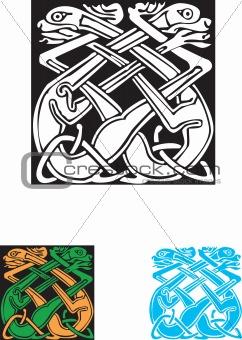 Celtic symbol, great for tatoo or shirt print.