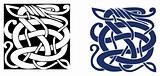 Complex Celtic symbol great for tattoo. Vector.