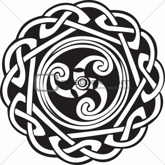 Abstract Celtic design