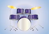 drumset purple