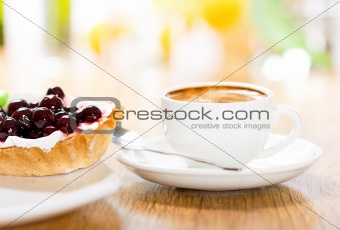 Dessert and coffee