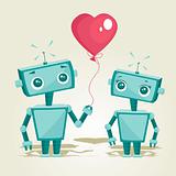 robots in love    