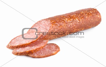 Juicy smoked sausage