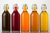 Colorful glass Bottles