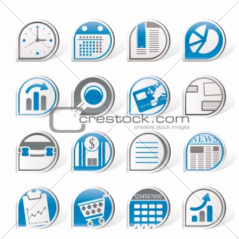 Simple Business and Office  Internet Icons