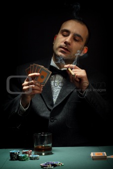 poker player