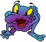 Violet Frog