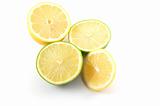 lemon orange and citron fruit