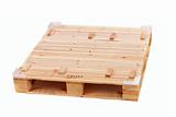 wooden shipping pallet