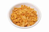 Bowl with corn flakes