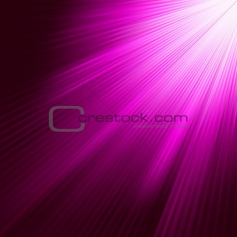 Purple luminous rays. EPS 8