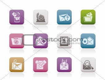 E-mail and Message Icons
