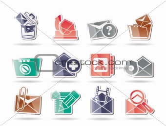 E-mail and Message Icons