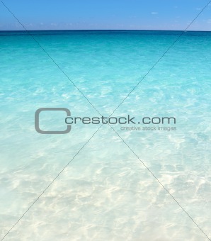 Caribbean turquoise sea beach shore