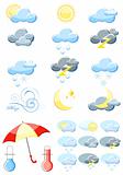 Vector weather icons