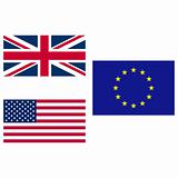 UK USA EU flag
