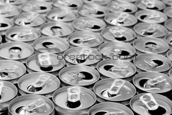 empty beer cans