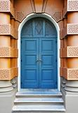 Beautiful blue front door