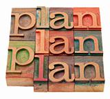 plan word abstract